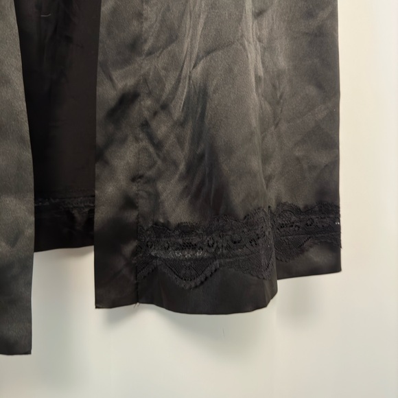 Lacey Satin Robe - Picture 2 of 3